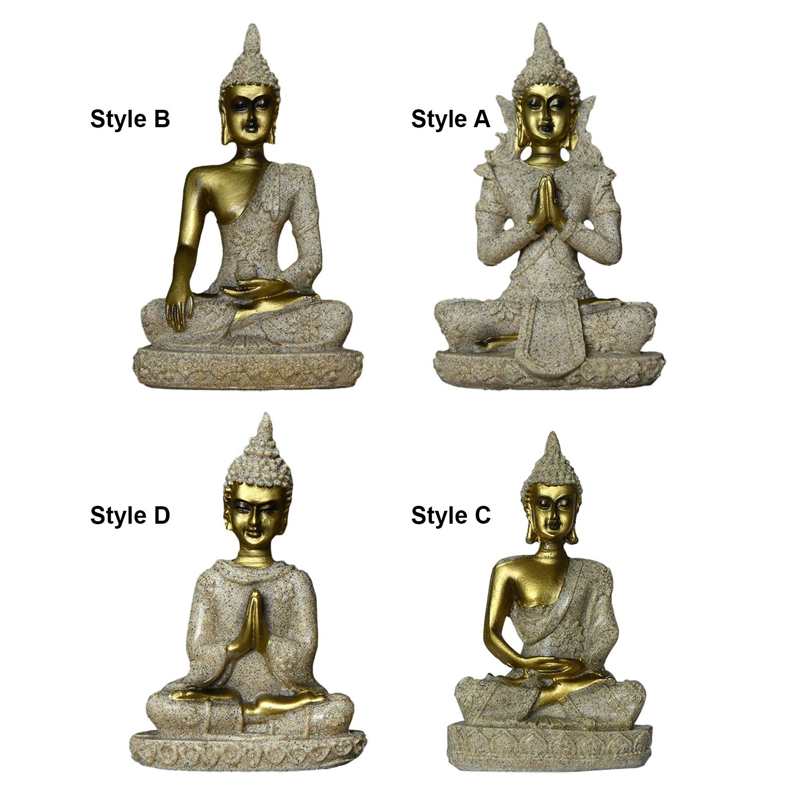 Resin Art Work - Antika Reçine Buda Heykeli, Ev ve