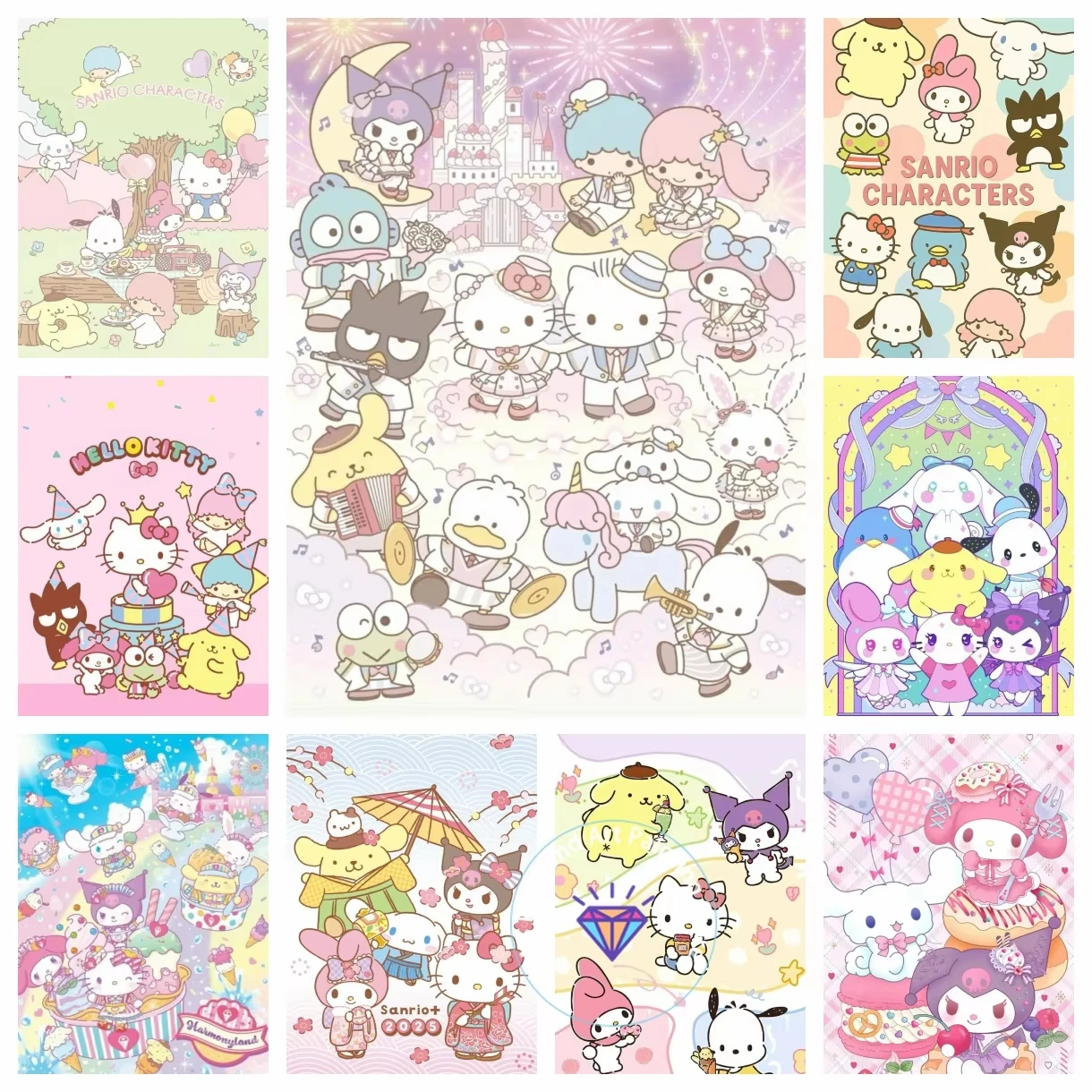 Sanrio Aile Koleksiyonu Elmas  - Resin Art Work incelemesi ve fiyatı
