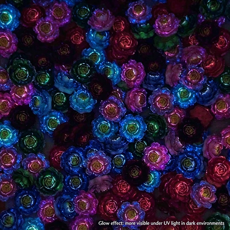 50 adet Karışık Renkli 3D Reçi - Resin Art Rose incelemesi ve fiyatı